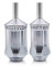 Bishop Fantom Tube Cartridge Grip - Silver - 25mm