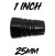 AXYS Grip 1 inch (25mm) Tapered