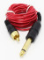 FYT Fine Line Light Weight RCA Lead Straight - Red