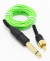 FYT Fine Line Light Weight RCA Lead Straight - Green