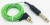 FYT Fine Line Light Weight RCA Lead Right Angle - Green