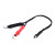TatSoul Clip Cord to RCA Short Lead
