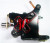 Borg - Cross Tattoo Machine With Bloody Coils - RCA Connection - ALUMINIUM - Shader
