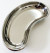 Kidney Shaped Stainless Steel Tray - 10 inches