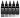 Pitch Black Gray Wash Set 4oz x 5 shades
